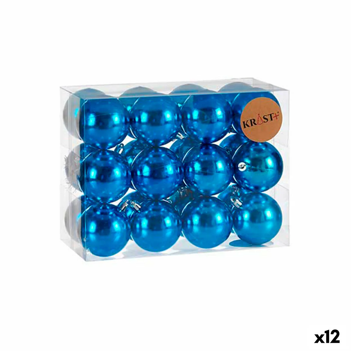 Lot de boules de noel krist k1912477 1 bleu plastique 12 unites s362250742. Diaytar s'engage : derrière chaque produit se cache une promesse de qualité, de durabilité et de satisfaction.