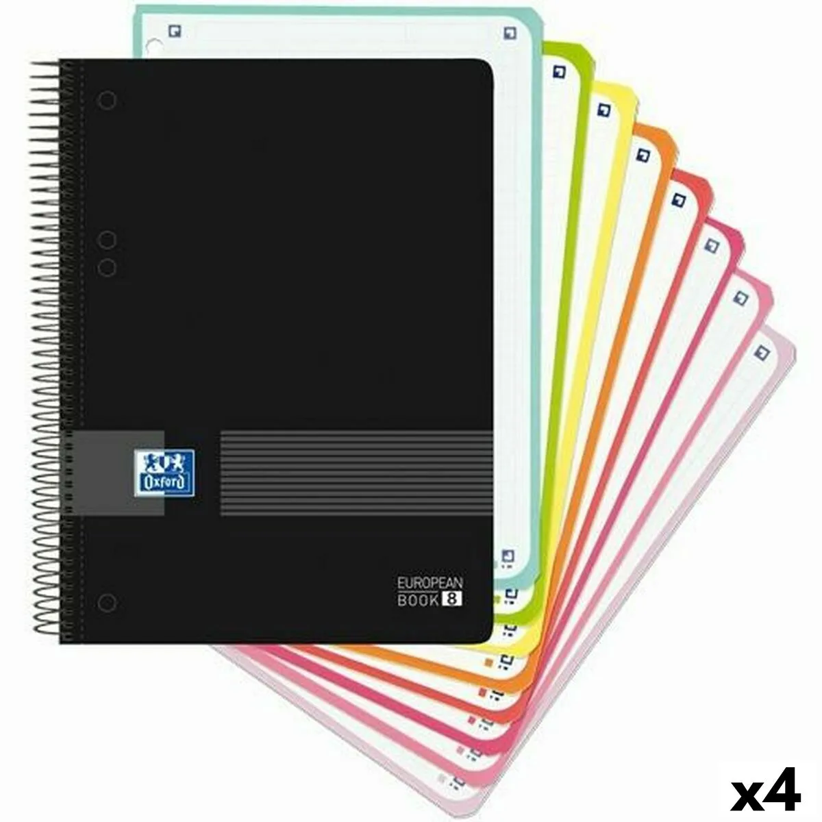 Lot de cahiers oxford european book live go noir a5 160 volets 4 pieces s842228024. Diaytar a été imaginé pour les acheteurs avisés qui recherchent autant la performance que le design dans leurs produits