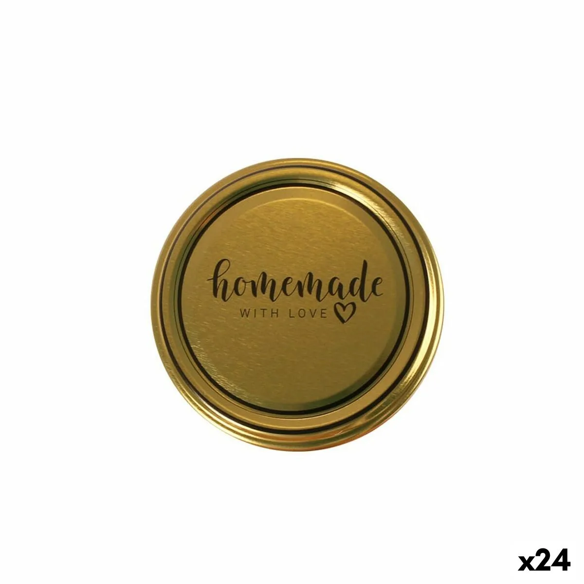 Lot de couvercles sarkap homemade dore 6 pieces 8 x 0 8 cm 24 unites s222984436. Diaytar, c'est le sismographe des tendances : nous captons les vibrations du marché pour vous offrir le meilleur.