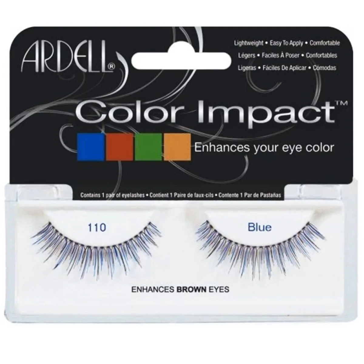 Lot de faux cils ardell color impact no 110 blue m011729592. Exprimez votre personnalité avec les accessoires tendance de Diaytar.