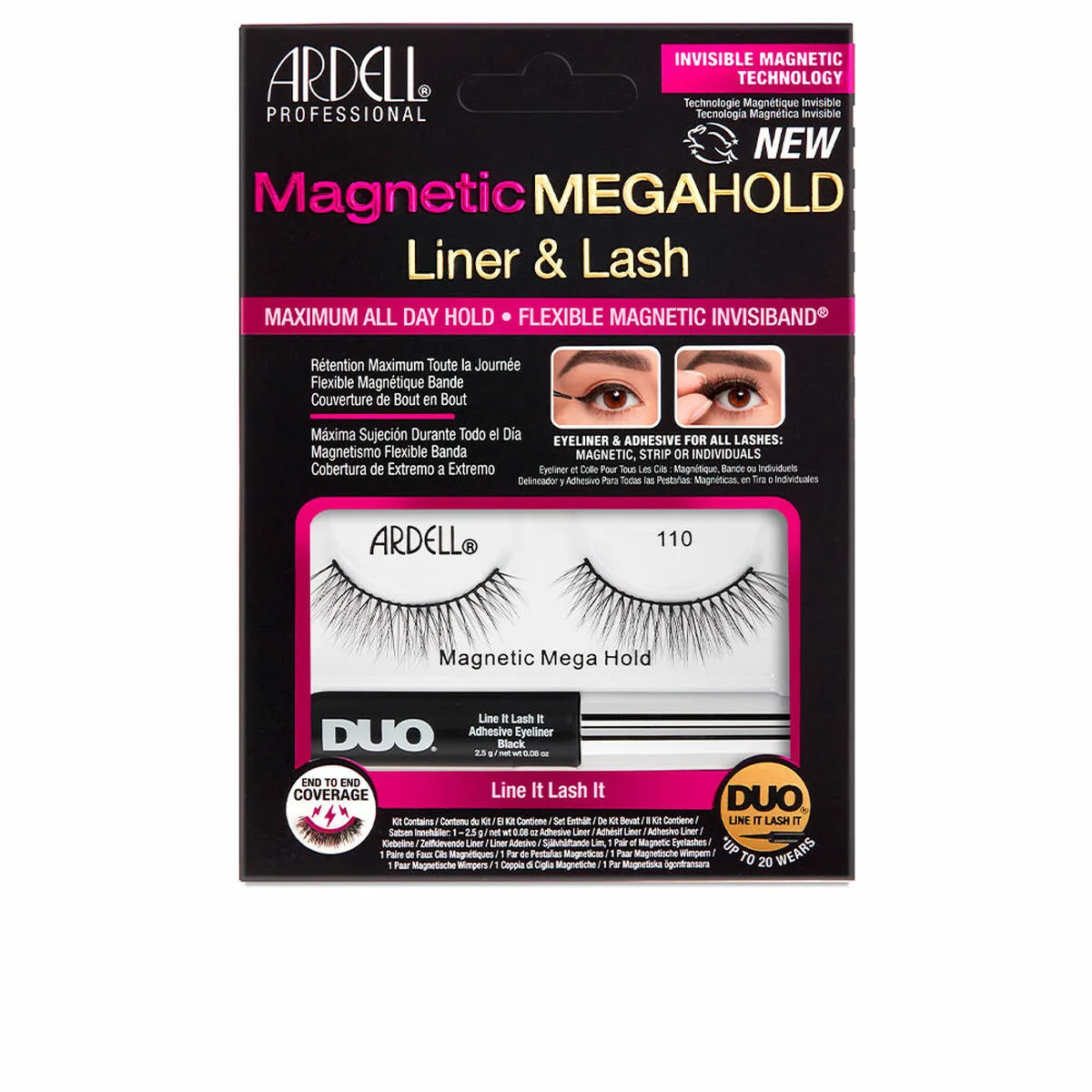 Lot de faux cils ardell magnetic megahold liner lash no 110 s0510437528. Pour un shopping sans limites : Diaytar déniche pour vous le meilleur des produits généraux, électroniques et de style de vie