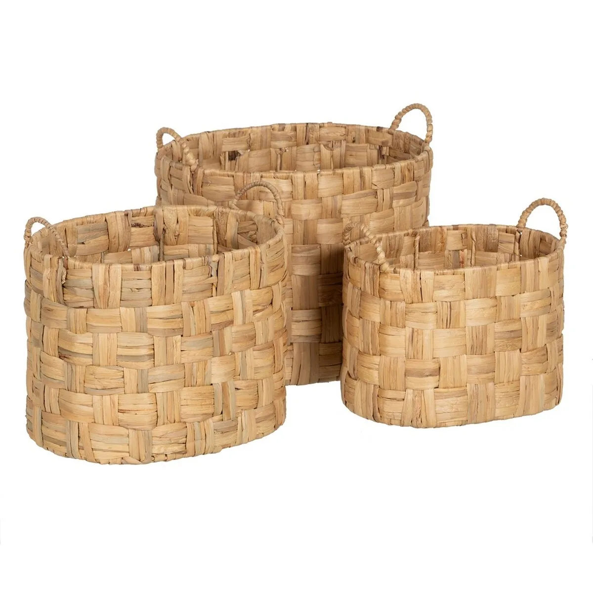 Lot de paniers beige fibre naturelle 45 x 35 x 41 cm 3 unites s880454073. Nous avons voulu Diaytar comme une deuxième maison, remplie de produits qui vous ressemblent et vous facilitent la vie.