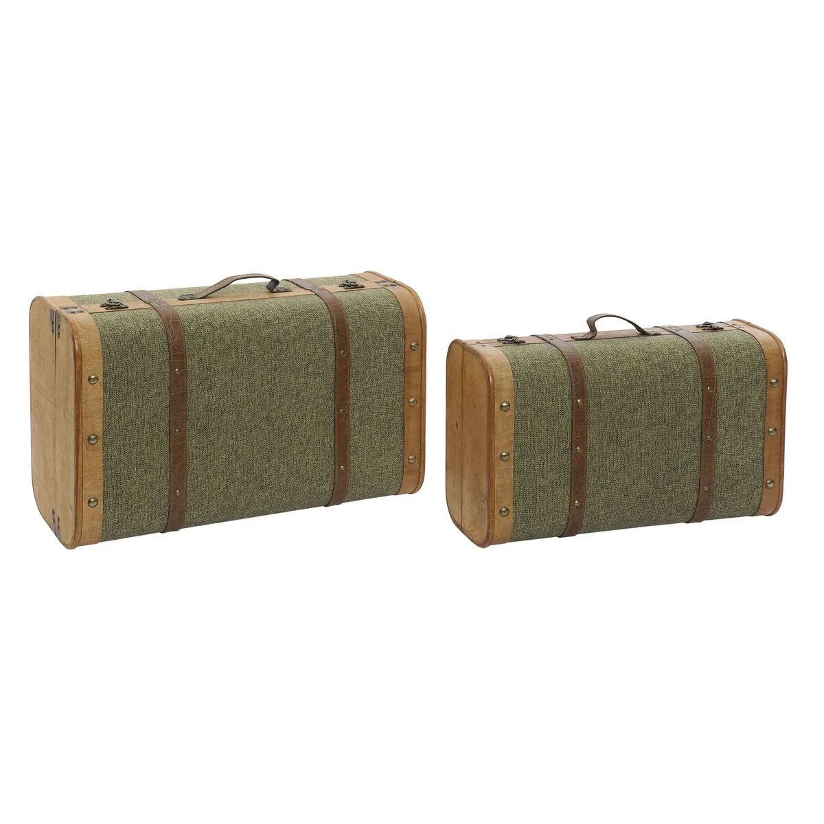 Lot de paniers home esprit vert bois toile tropical 60 x 24 x 38 cm s305935296. La force de Diaytar : comprendre vos besoins et vos désirs pour vous proposer les produits les plus adaptés et les plus désirables