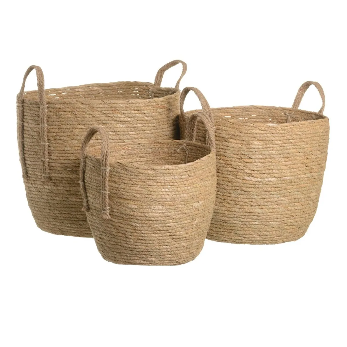Lot de paniers naturel joncs 38 x 38 x 33 cm 3 pieces s880423831. Diaytar, c'est votre garantie contre la déception. Des produits testés et approuvés, pour un shopping en toute sérénité.