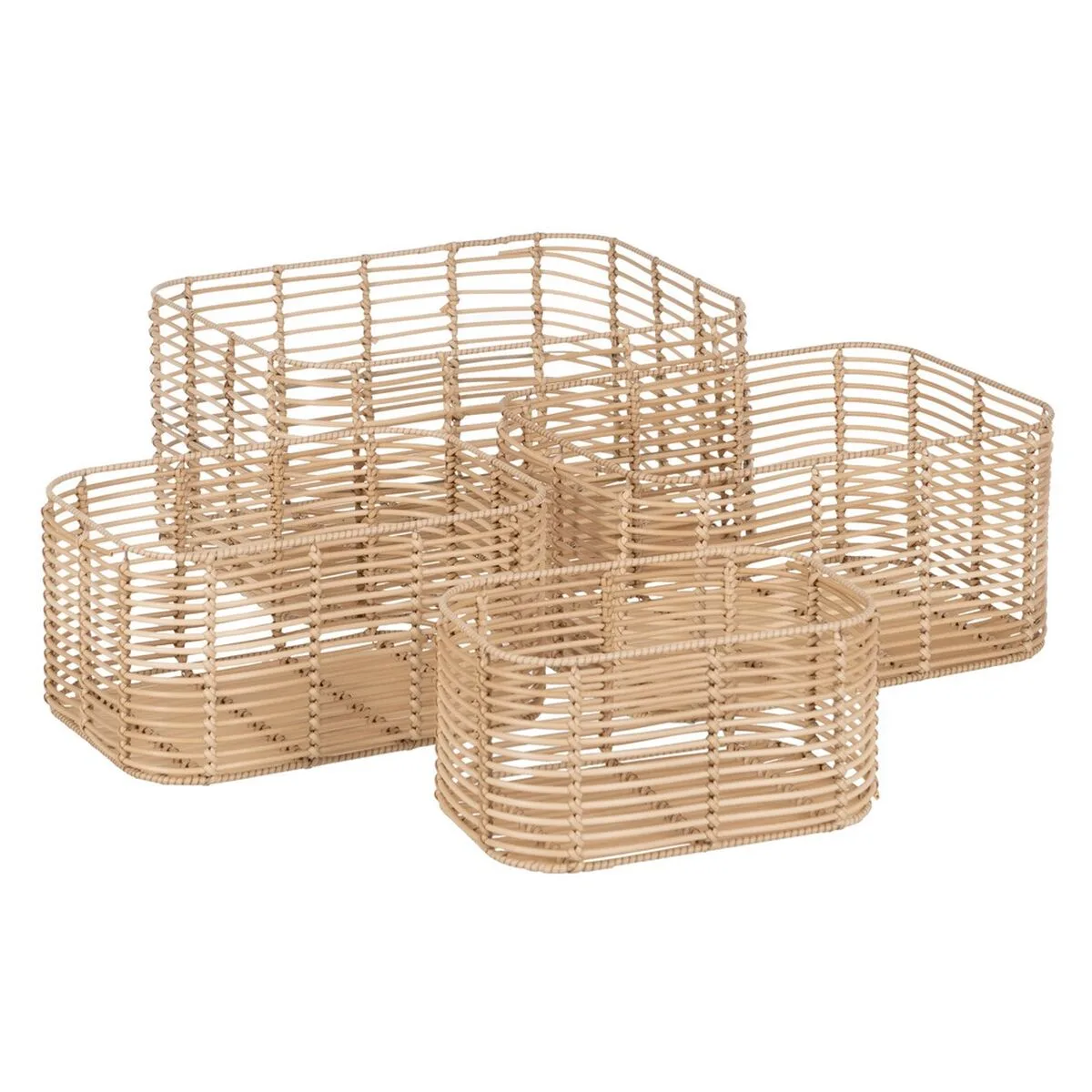 Lot de paniers naturel resine 46 x 35 x 23 cm 4 unites s880540852. Découvrez la diversité Diaytar : une infinité de produits pour la maison, le travail, les loisirs, tous dans l'air du temps