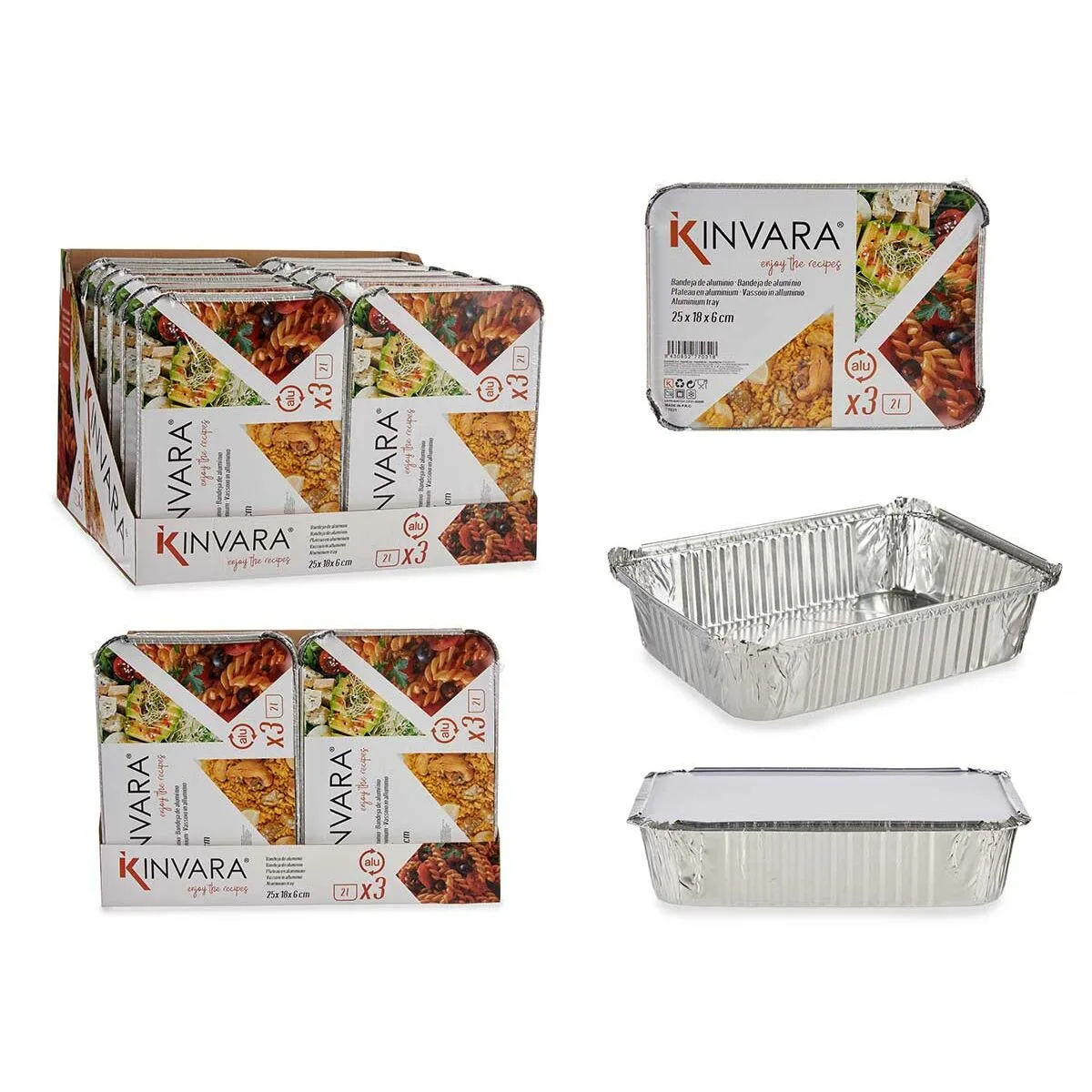 Lot de plateaux pour aliments kinvara 16161 25 5 x 6 8 x 19 cm 12 unites s363355631. Diaytar, l'art de mélanger les genres : trouvez l'équipement électronique parfait et l'objet déco qui lui correspondra