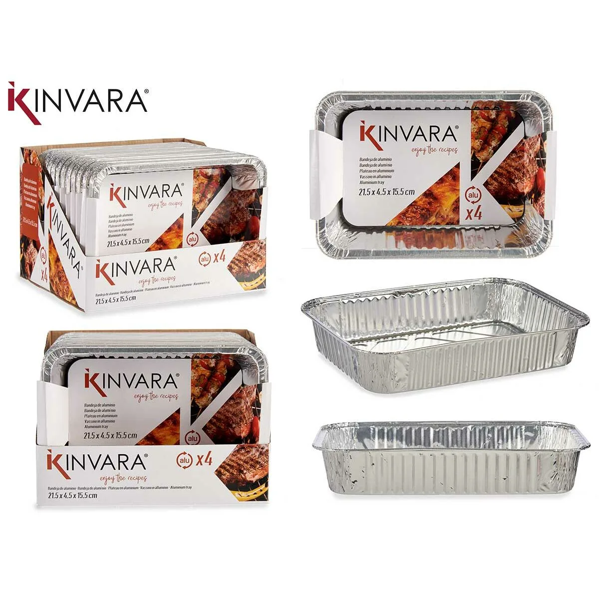 Lot de plateaux pour aliments kinvara 17234 jetable 12 unites s362953160. Diaytar : Parce que vous méritez le meilleur, nous sélectionnons l'excellence.