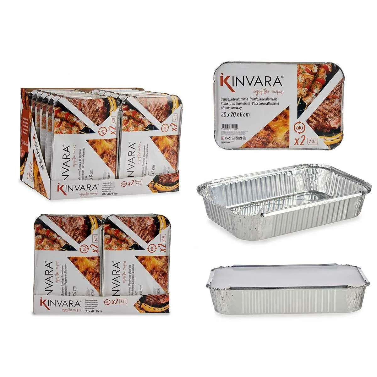 Lot de plateaux pour aliments kinvara 82176 21 x 6 x 30 5 cm 12 unites s363355792. Bienvenue dans le futur du shopping. Diaytar utilise la data pour anticiper vos besoins, mais garde la magie de la surprise.