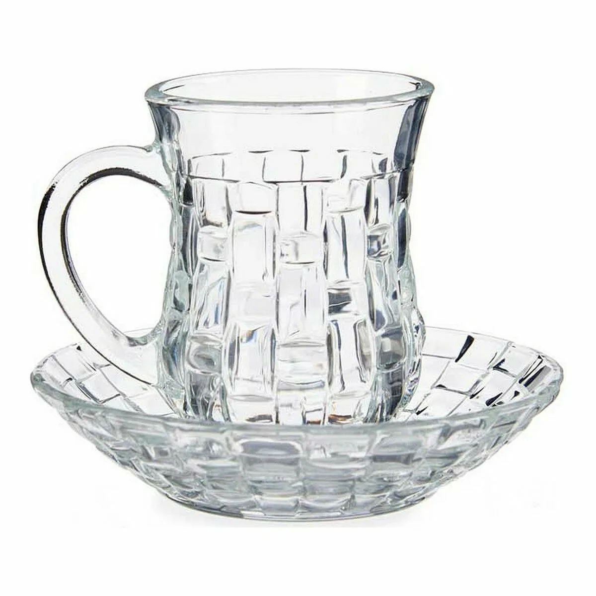 Lot de tasses avec soucoupes 125 ml transparent verre 12 x 9 x 12 cm 4 unites s361812133. Diaytar, une boutique en ligne qui défie les catégories traditionnelles en mêlant produits high-tech, maison et lifestyle avec brio