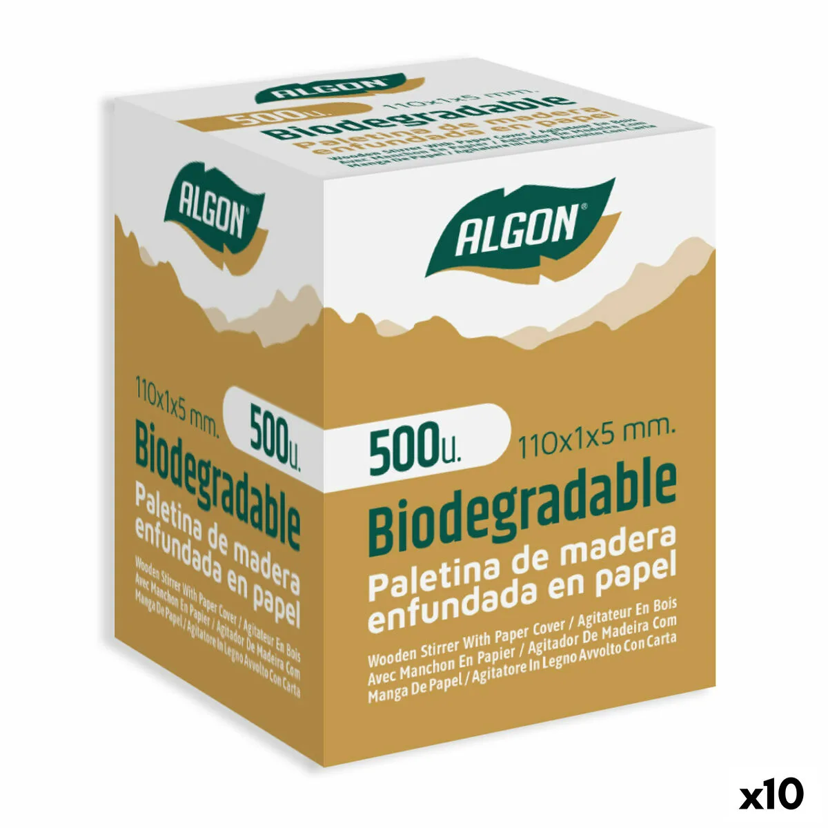 Lot de touillettes de cafe algon etui bois 10 unites s222925238. Votre vie, simplifiée et stylisée par Diaytar et sa collection de produits essentiels et innovants