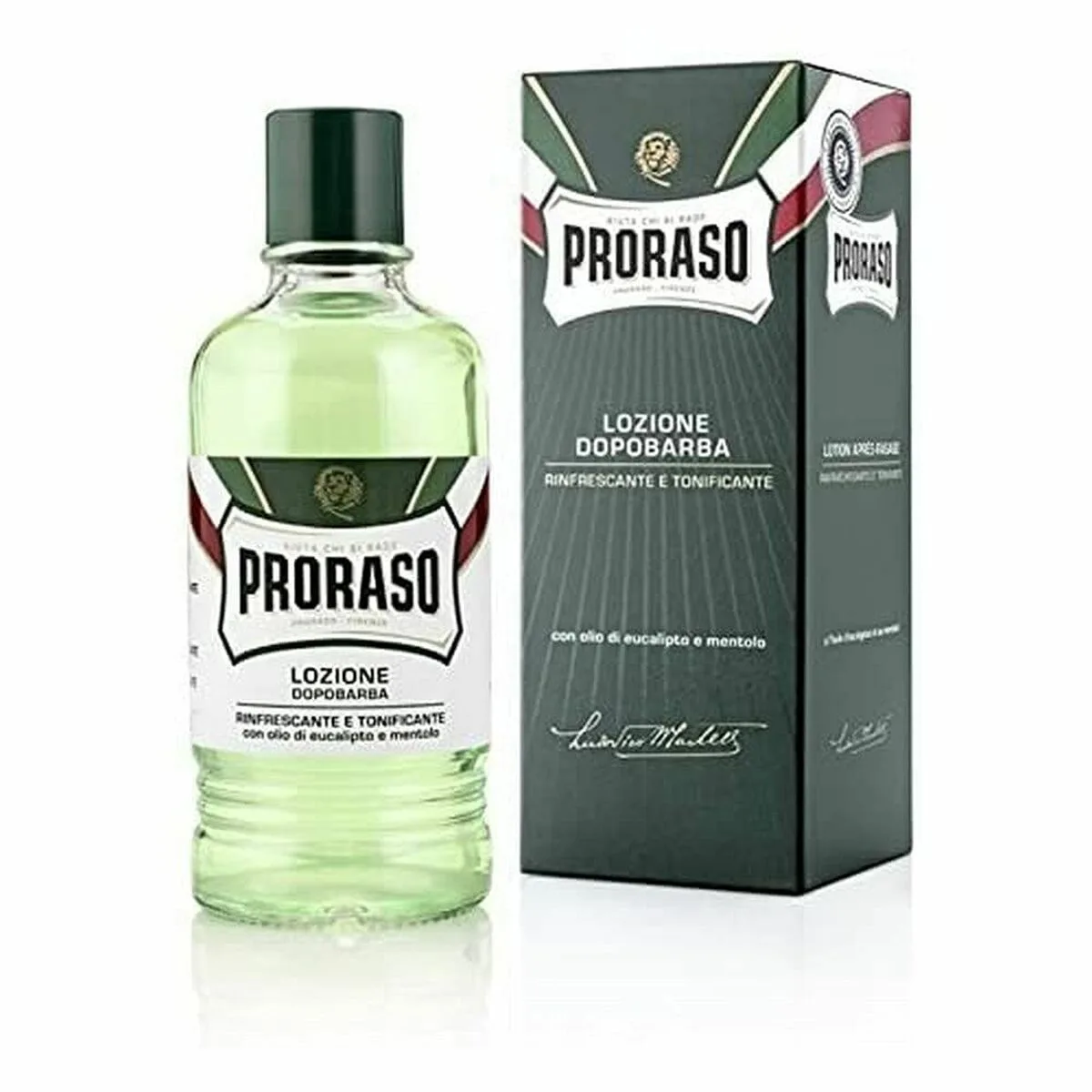 Lotion apres rasage proraso mart 021 400 ml alcool eucalyptus menthol m010718434. Créez votre look signature avec les pièces mode sélectionnées par Diaytar.