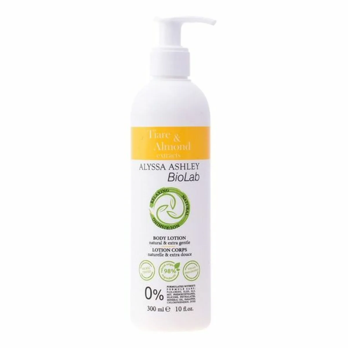 Lotion corporelle alyssa ashley biolab tiare almond 300 ml s451765324. Diaytar : Parce que vous méritez le meilleur, nous sélectionnons l'excellence.