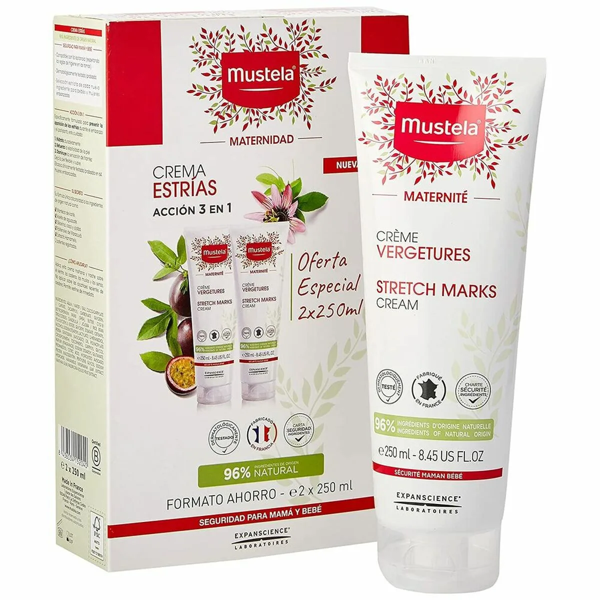 Lotion corporelle anti vergetures mustela 48623 3 en 1 250 ml 2 x 250 ml s0510210810. Chez Diaytar, nous célébrons l'innovation sous toutes ses formes, des produits high-tech les plus fous aux objets maison les plus malins.