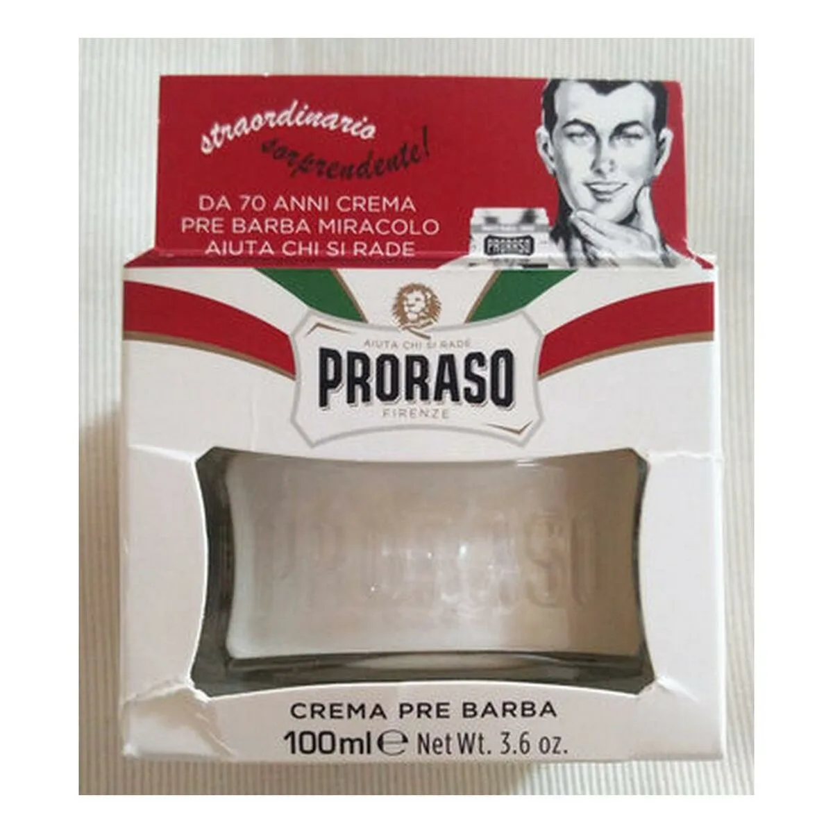 Lotion de rasage proraso pelli sensibli pre aiguise 100 ml s058488484. Diaytar, c'est le hub où se connectent les créateurs de produits géniaux et les clients qui les attendaient sans le savoir.