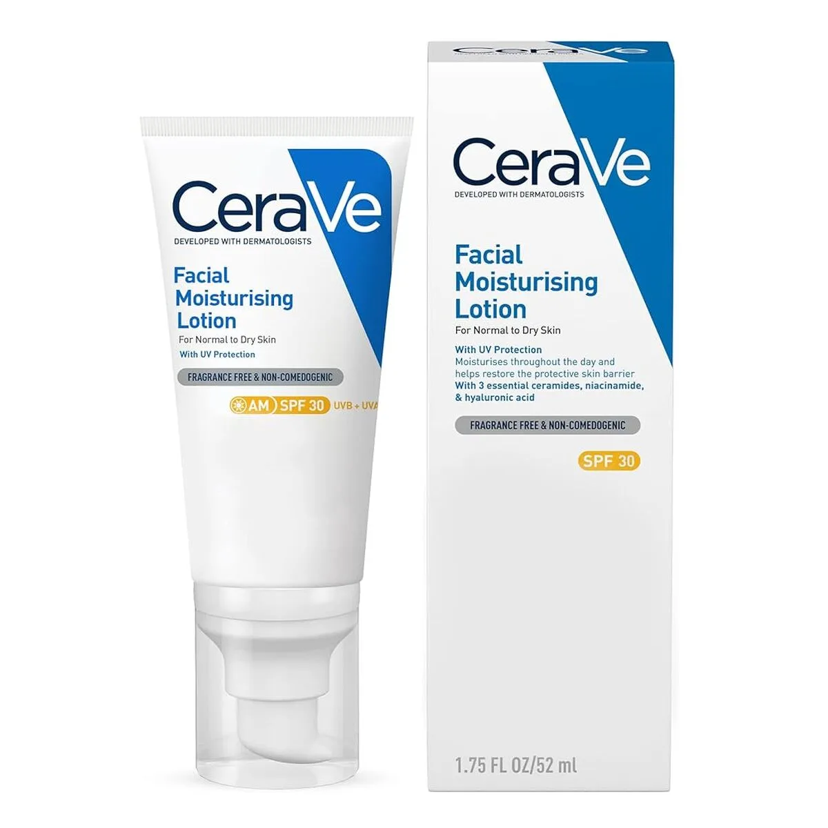 Lotion facile hydratante cerave spf 30 52 ml m011338995. Notre raison d'être : vous faire économiser le plus précieux des resources : votre temps. Bienvenue sur Diaytar, les produits triés sur le volet.