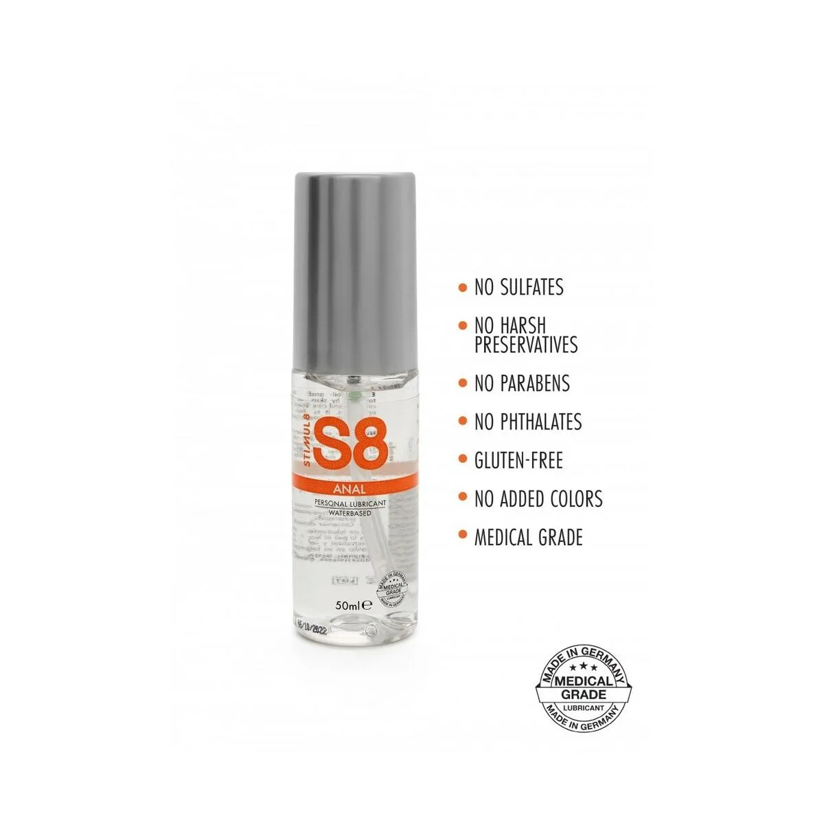 Lubrifiant anal stimul8 50 ml m040442661. L'excellence à portée de clic avec la boutique en ligne Diaytar.