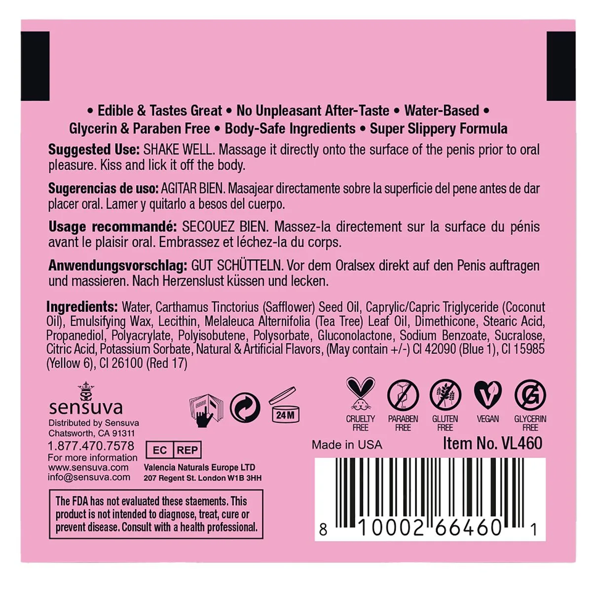 Lubrifiant aromatise sensuva coton de sucre 6 ml s940639430. Diaytar, c'est l'art de la sérendipité appliqué au e-commerce : vous venez pour une chose, vous repartez avec l'objet de vos rêves.