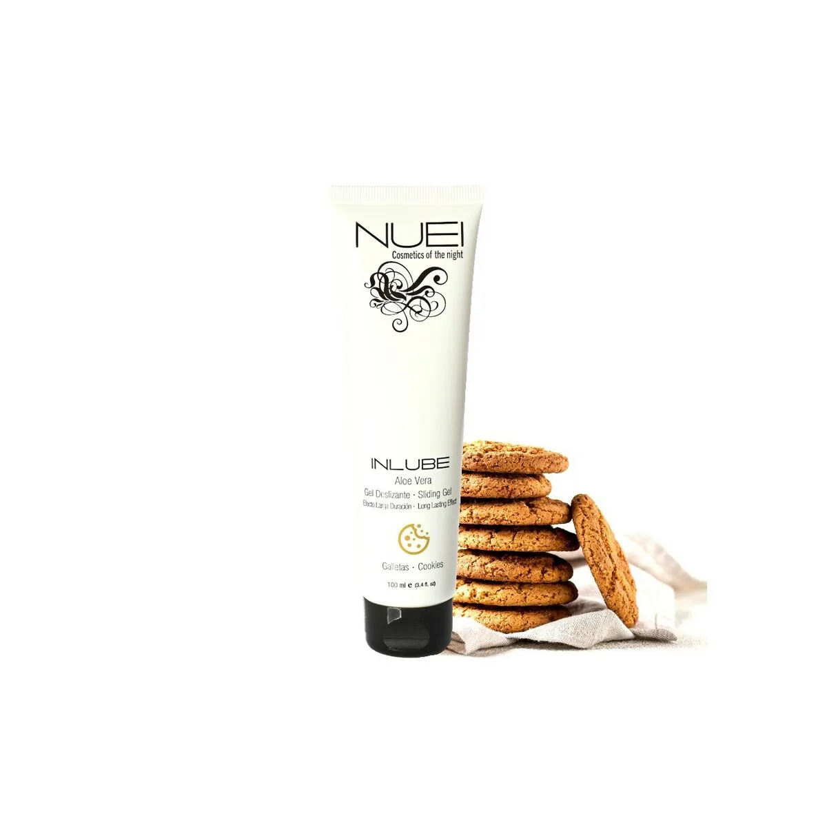 Lubrifiant nuei cosmetics of the night 100 ml biscuits m040553848. Diaytar : Votre portail vers un monde de produits où la frontière entre l'essentiel et le superflu devient délicieusement floue