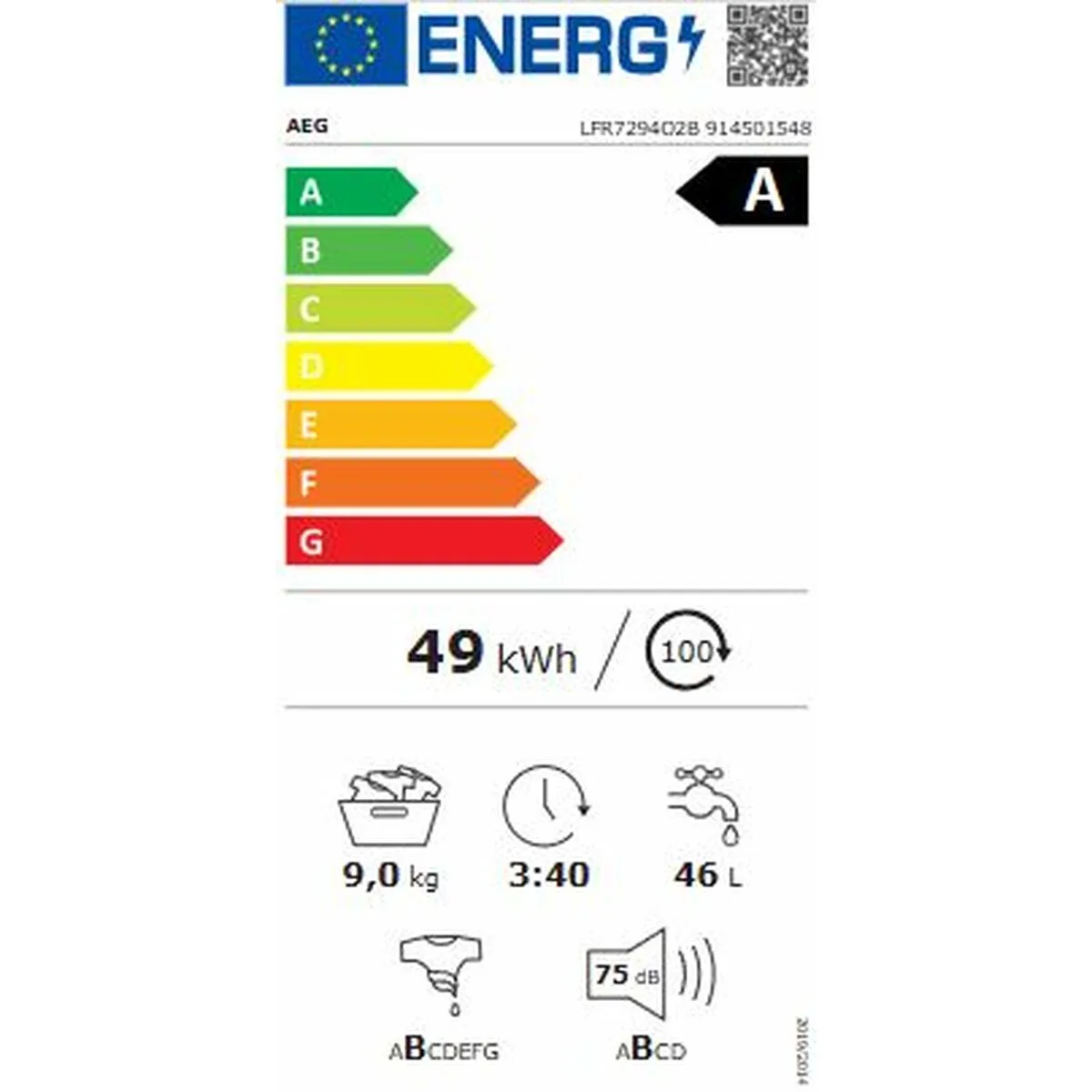 Machine a laver aeg lfr7294o2b 60 cm 1400 rpm 9 kg s045917626. Diaytar, c'est l'assurance de découvrir des produits que vous ne trouverez nulle part ailleurs, tous domaines confondus