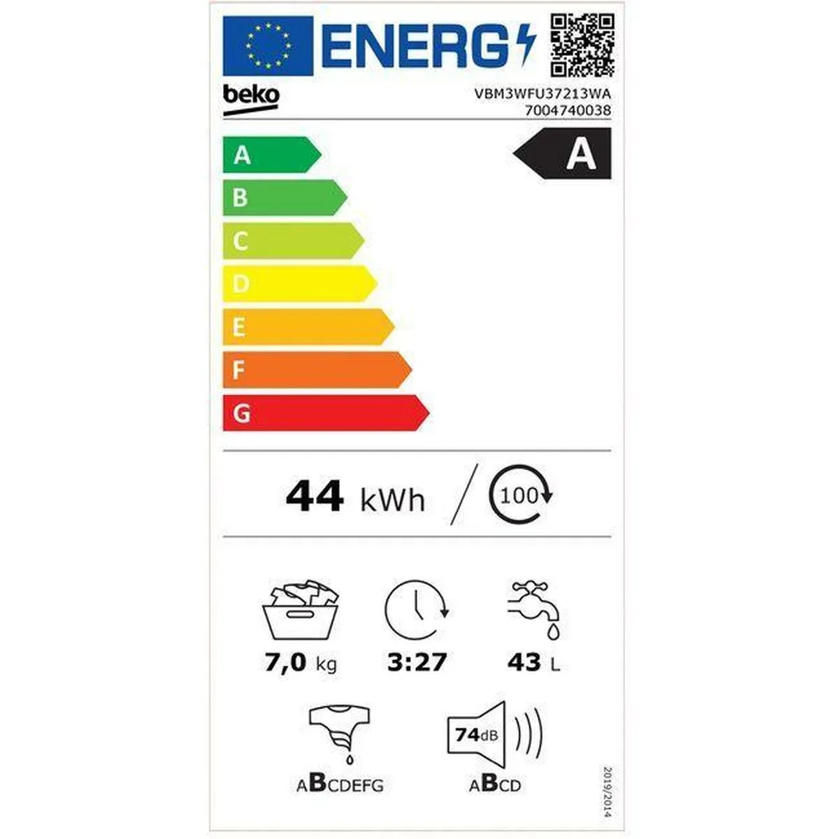 Machine a laver beko vbm3wfu37213wa 1200 rpm 7 kg blanc s046272768. Diaytar a été imaginé pour les acheteurs avisés qui recherchent autant la performance que le design dans leurs produits