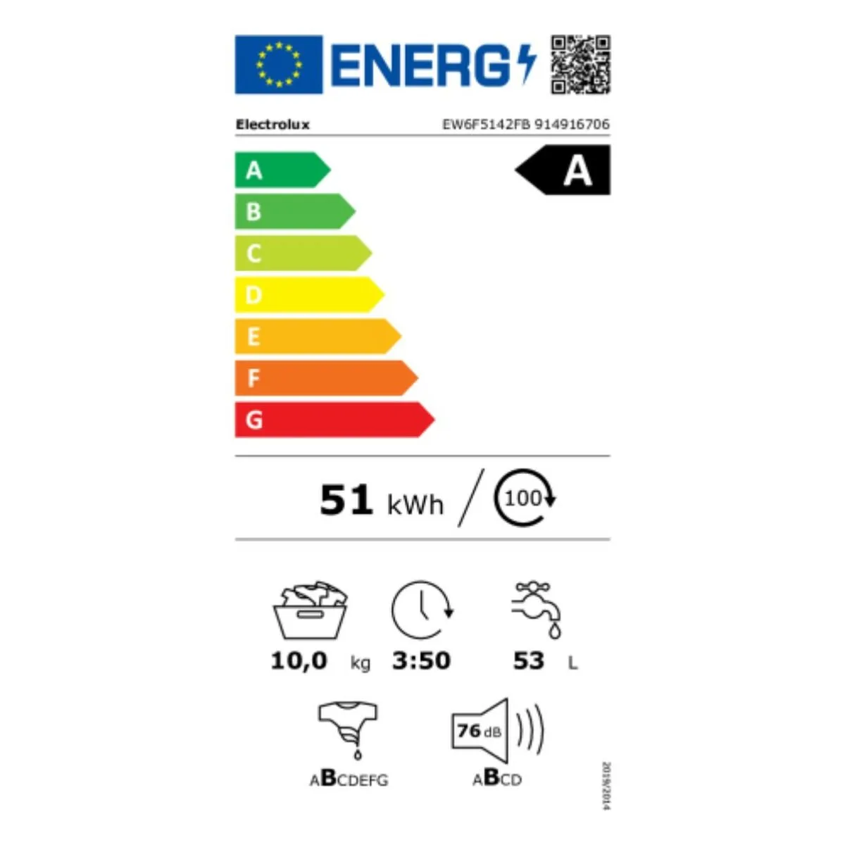 Machine a laver electrolux ew6f5142fb 10 kg 1400 rpm blanc 10 kg s043418168. Diaytar a bâti sa réputation sur un mélange parfait entre produits technologiques innovants et articles généraux de qualité supérieure