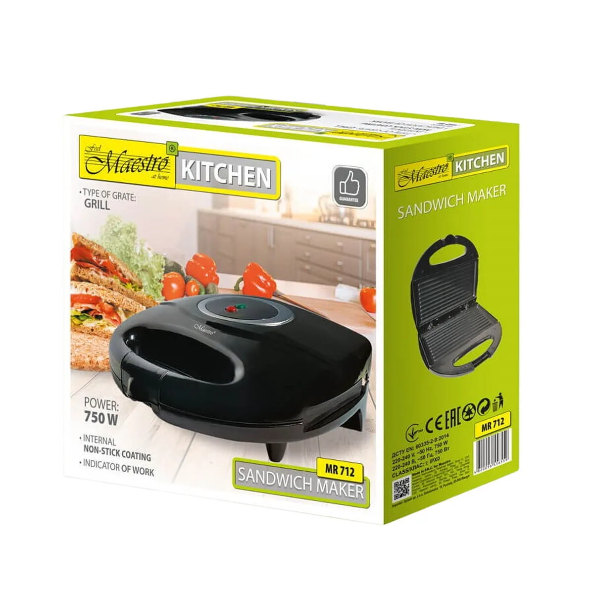 Machine a sandwich feel maestro mr 712 noir 750 w s910300838. Diaytar, c'est l'histoire d'une passion pour les bons produits, quels qu'ils soient, et du désir de les partager avec vous