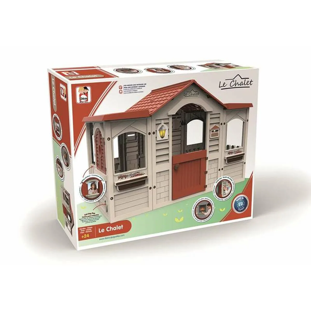 Maison de jeux pour enfants chicos le chalet 156 x 103 x 104 cm s240796345. Bienvenue sur Diaytar, l'endroit où les produits ne sont pas juste achetés, mais sont adoptés pour la vie.