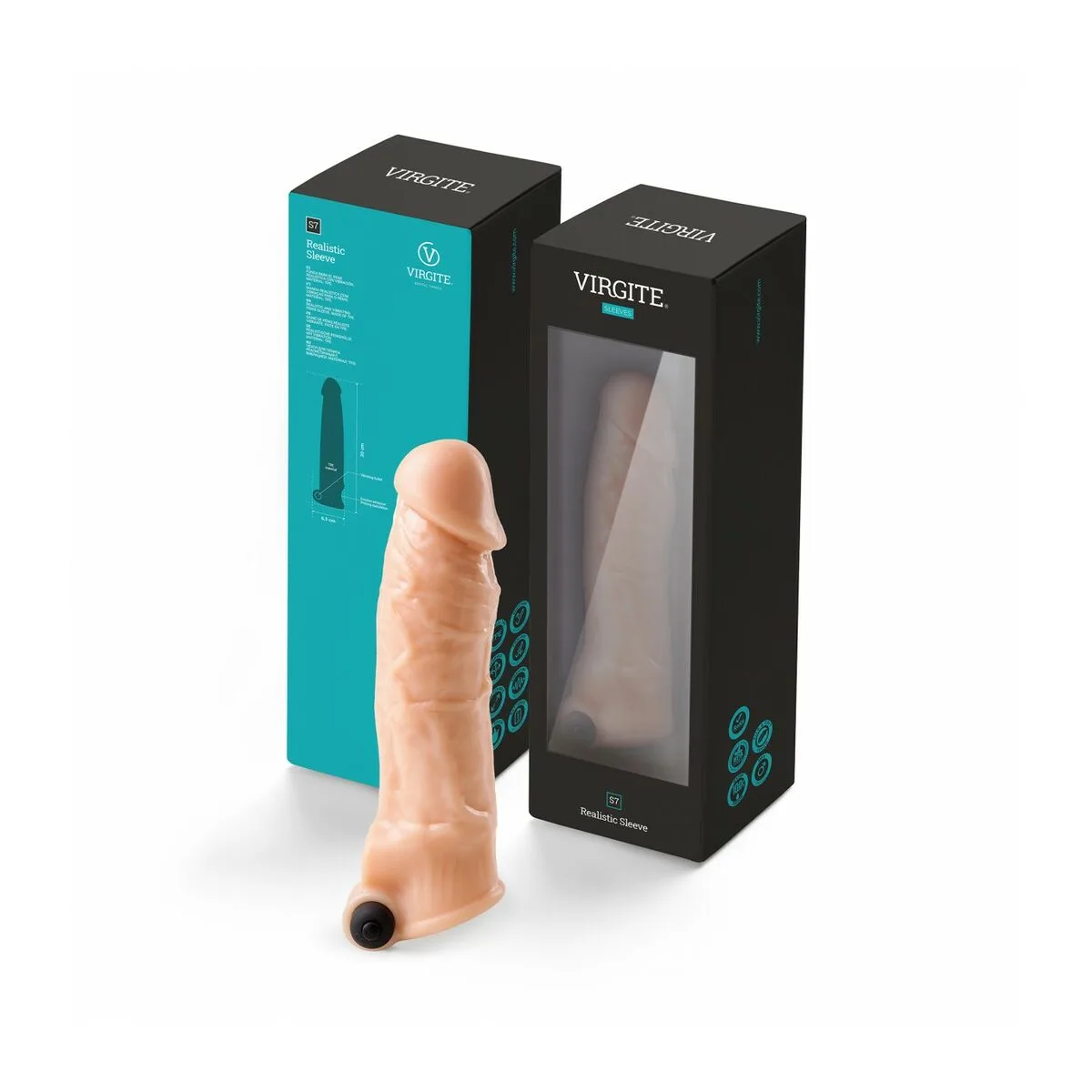 Manchon de penis virgite 21 cm m040419248. Exprimez votre personnalité avec les accessoires tendance de Diaytar.