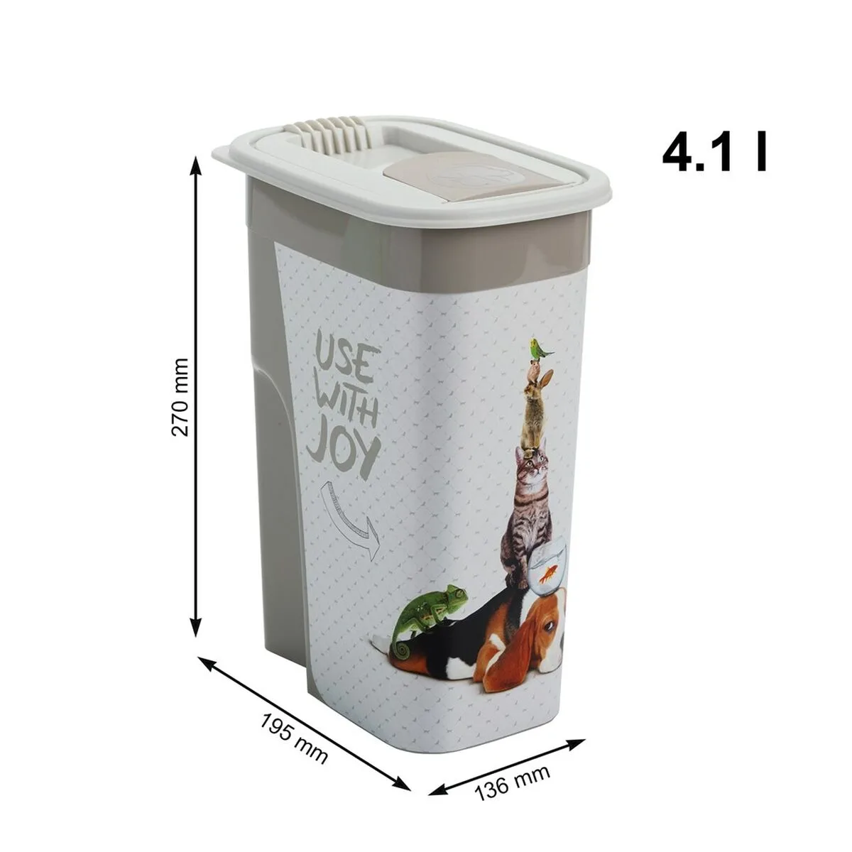 Mangeoire pour chats rotho beige plastique s919569099. Tendance, confort et qualité : la trilogie gagnante de Diaytar Mode.