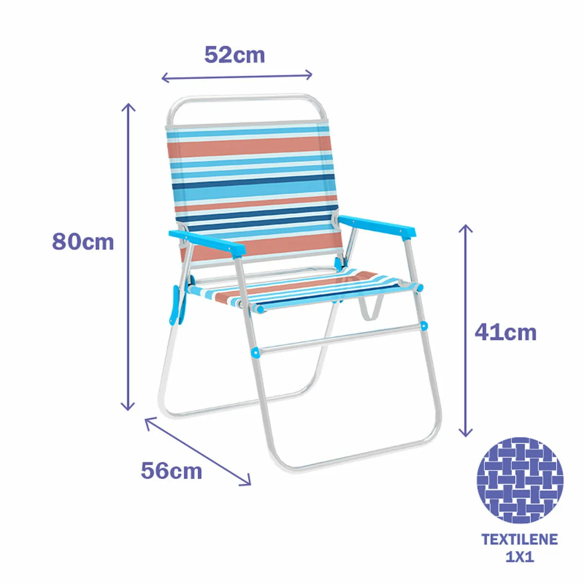 Marbueno chaise pliable aluminium rayures orange et bleu plage piscine 52x56x80 cm d140080446. Nous avons conçu Diaytar pour être intuitif, comme vos produits préférés. Simple, efficace, et terriblement séduisant.