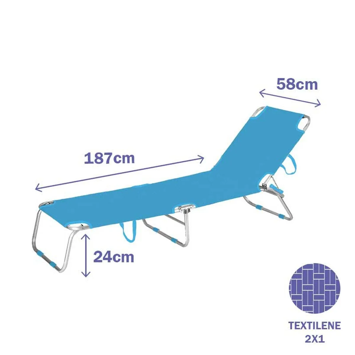 Marbueno tumbona plegable aluminio azul playa y piscina 187x58x24 cm 10460 d140080211. C'est officiel : Diaytar devient votre nouvelle addiction shopping. Des produits si bons, vous ne voudrez plus vous arrêter.
