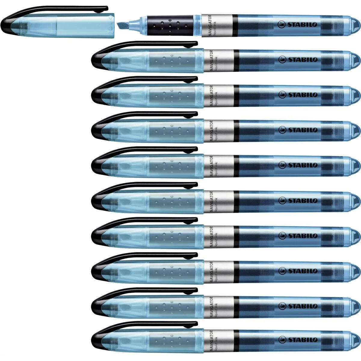 Marqueur fluorescent stabilo navigator bleu 10 pieces 1 unites s841760430. Diaytar, c'est l'art de la sérendipité appliqué au e-commerce : vous venez pour une chose, vous repartez avec l'objet de vos rêves.