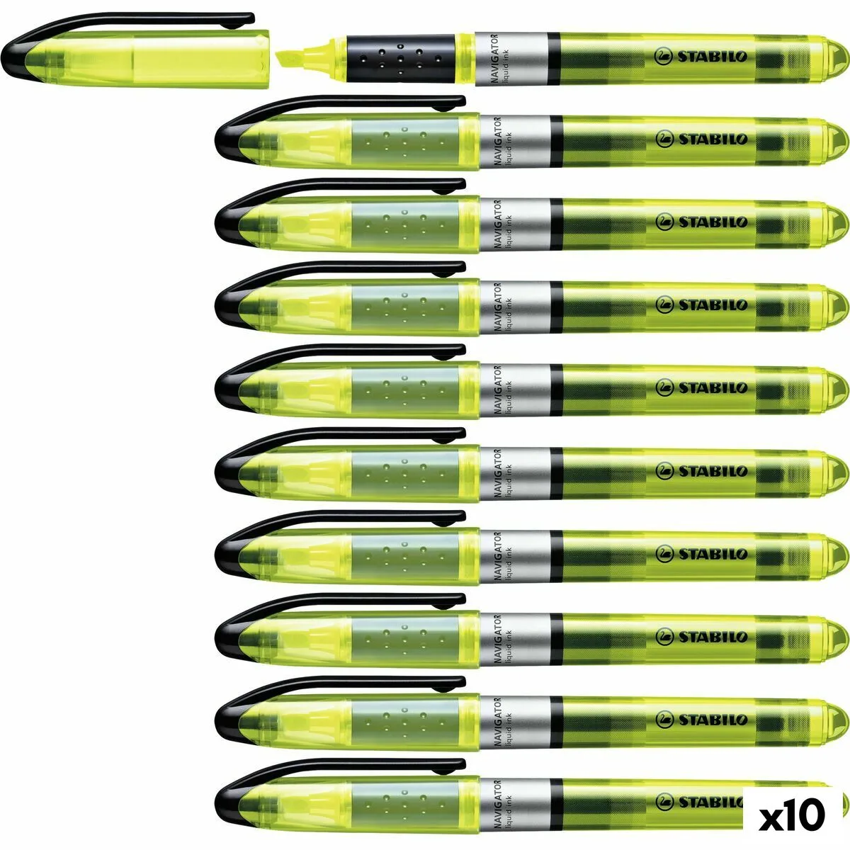 Marqueur fluorescent stabilo navigator jaune 10 pieces 1 unites s841760339. Diaytar, c'est le compagnon de ceux qui aiment prendre soin d'eux et de leur intérieur avec des produits choisis avec amour.