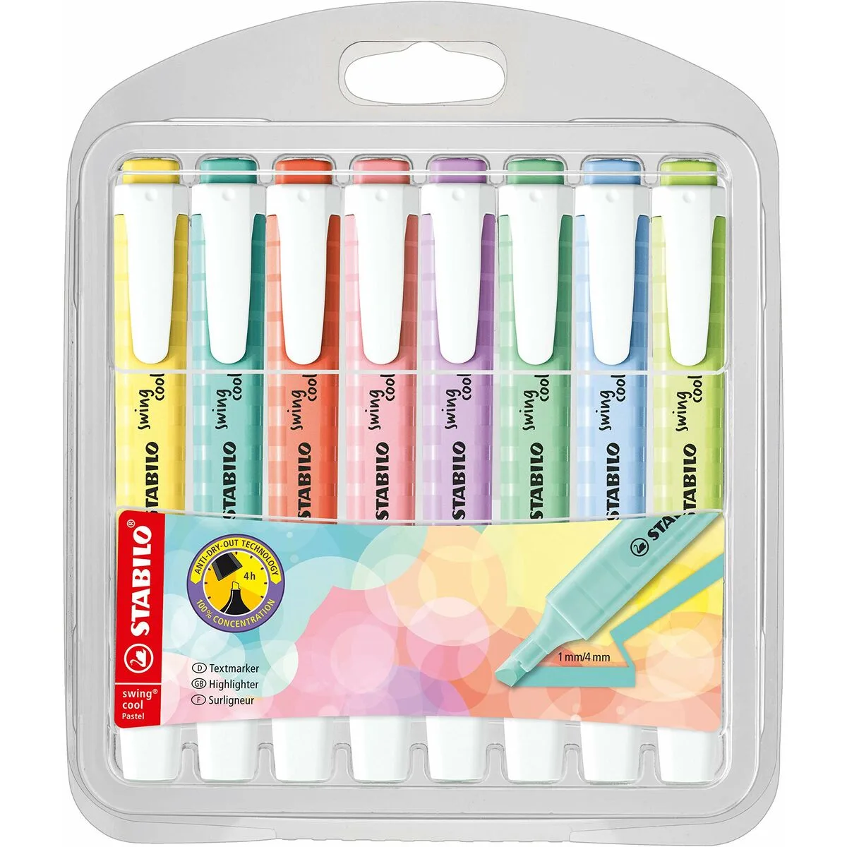 Marqueur fluorescent stabilo swing cool pastell multicouleur 8 pieces s841758224. Explorez Diaytar et laissez-vous surprendre par notre diversité de produits.