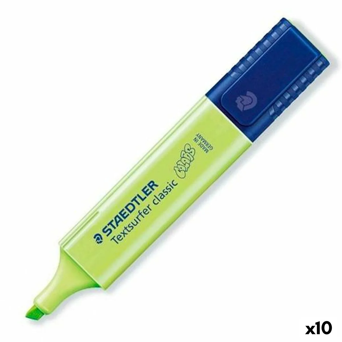 Marqueur fluorescent staedtler textsurfer classic pastel vert 10 unites s842290754. Chez Diaytar, nous fusionnons l'utile à l'agréable avec une gamme complète de produits soigneusement choisis pour leur design et leur fonctionnalité