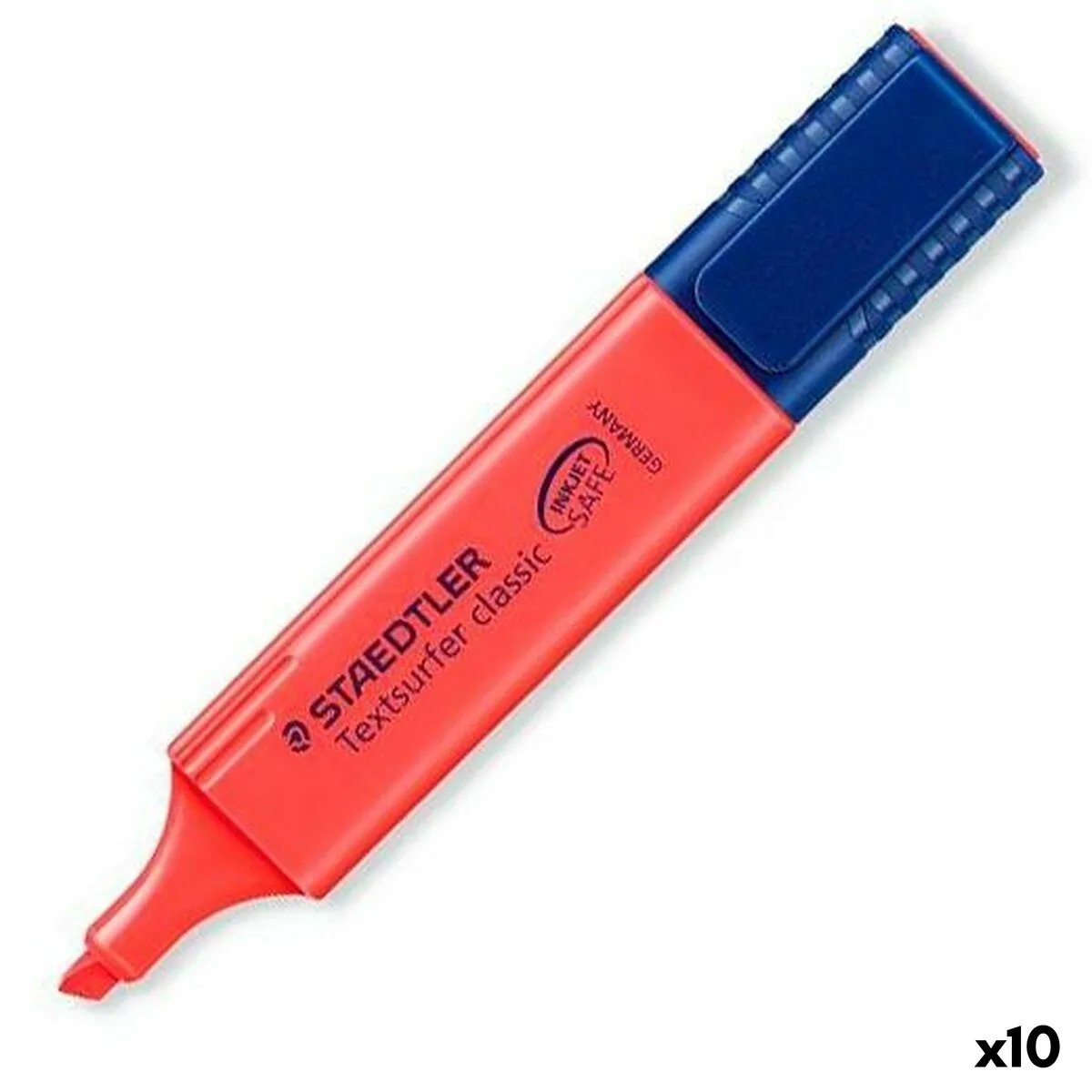 Marqueur fluorescent staedtler textsurfer classic rouge 10 unites s842291288. Tendance, confort et qualité : la trilogie gagnante de Diaytar Mode.