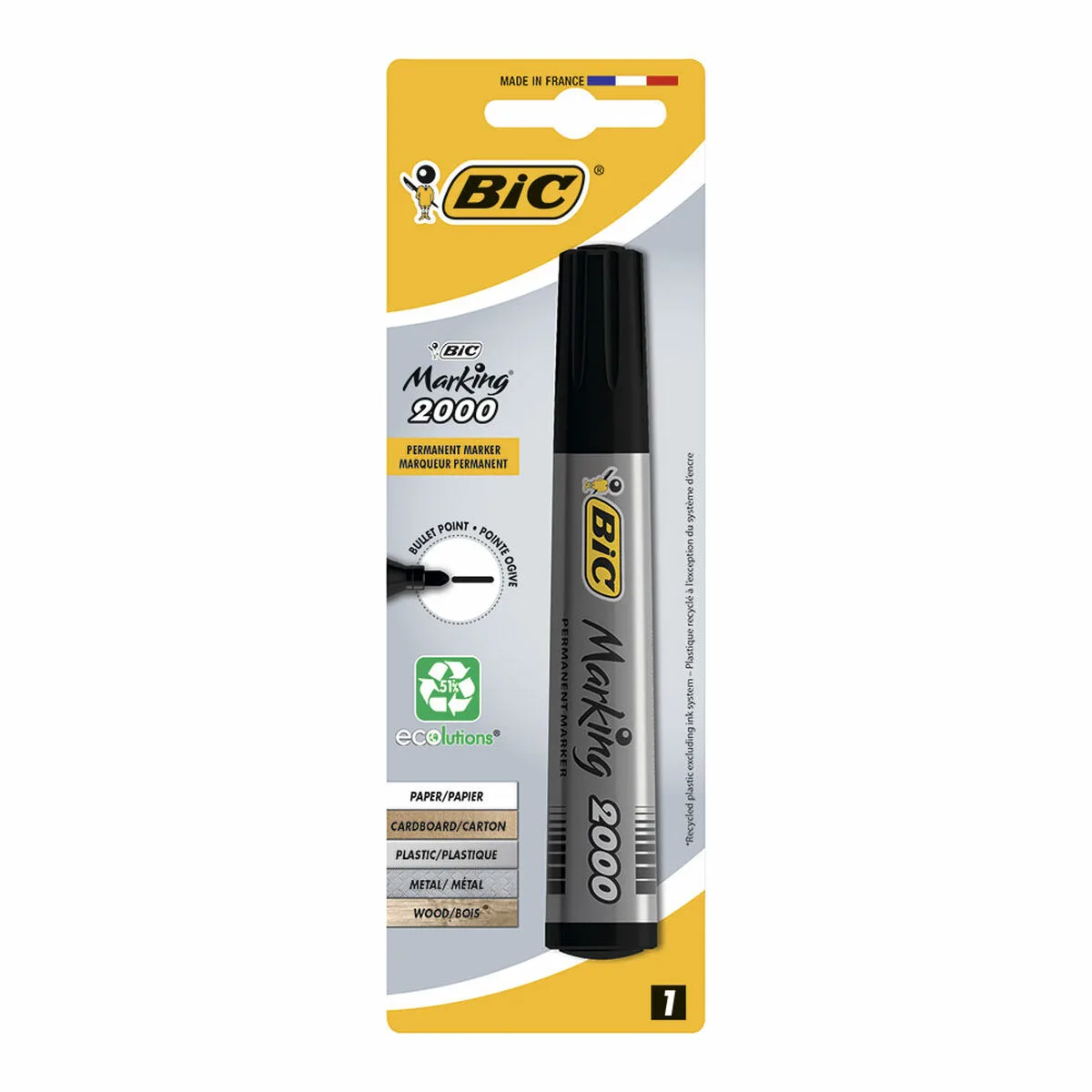 Marqueur permanent bic 2000 noir s792885255. Diaytar vous propose une sélection pointue de produits électroniques innovants et d'articles maison qui transforment votre quotidien