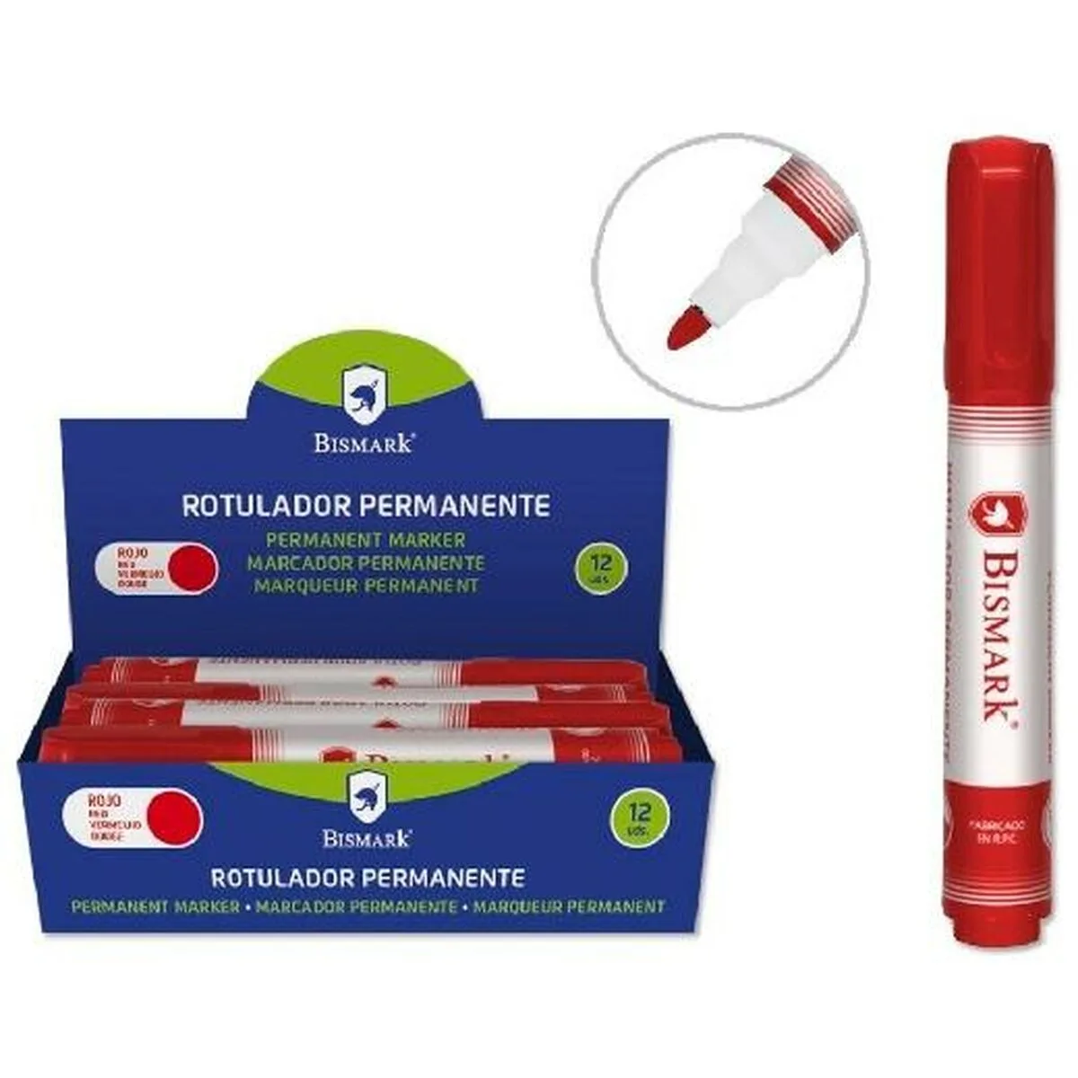 Marqueur permanent bismark rouge 1 5 mm 12 unites s842832873. Notre mission chez Diaytar : vous simplifier la vie en vous proposant les produits les plus ingénieux et les plus tendance du marché
