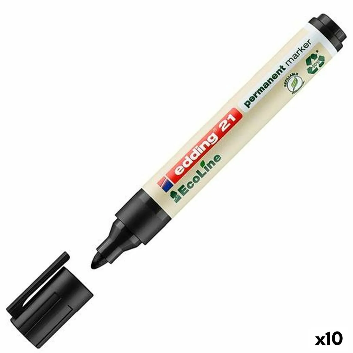 Marqueur permanent edding 21 ecoline noir 10 unites s842587895. L'esprit Diaytar : une curiosité insatiable pour dénicher les produits généraux et électroniques qui feront demain