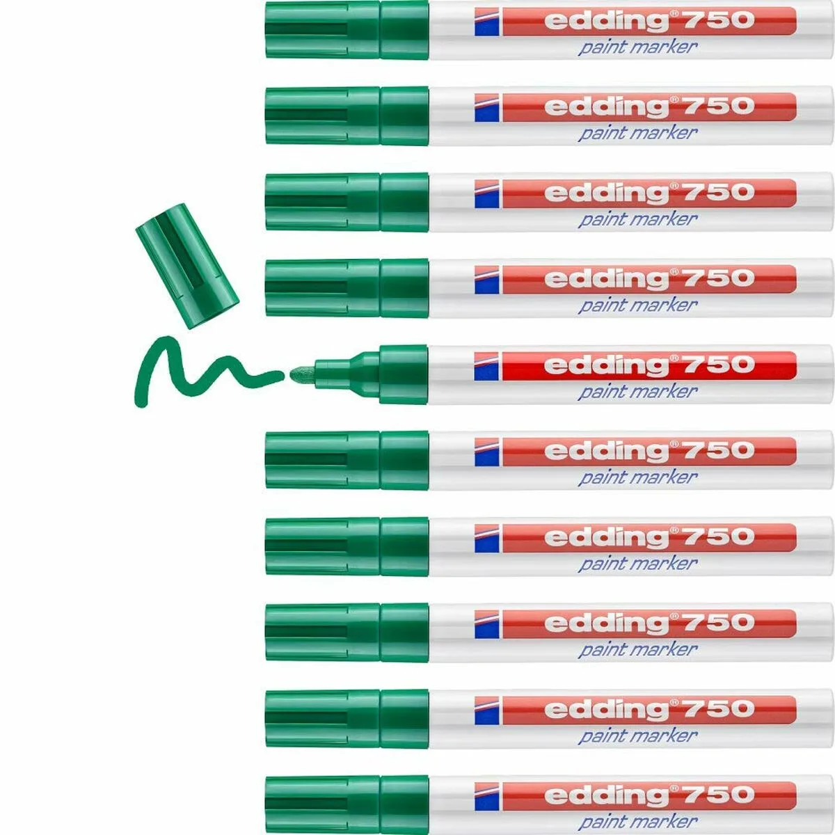 Marqueur permanent edding 750 vert 10 unites s842133246 Marqueur permanent edding 750 vert 10 unites s842133246. Diaytar s'engage : derrière chaque produit se cache une promesse de qualité, de durabilité et de satisfaction.