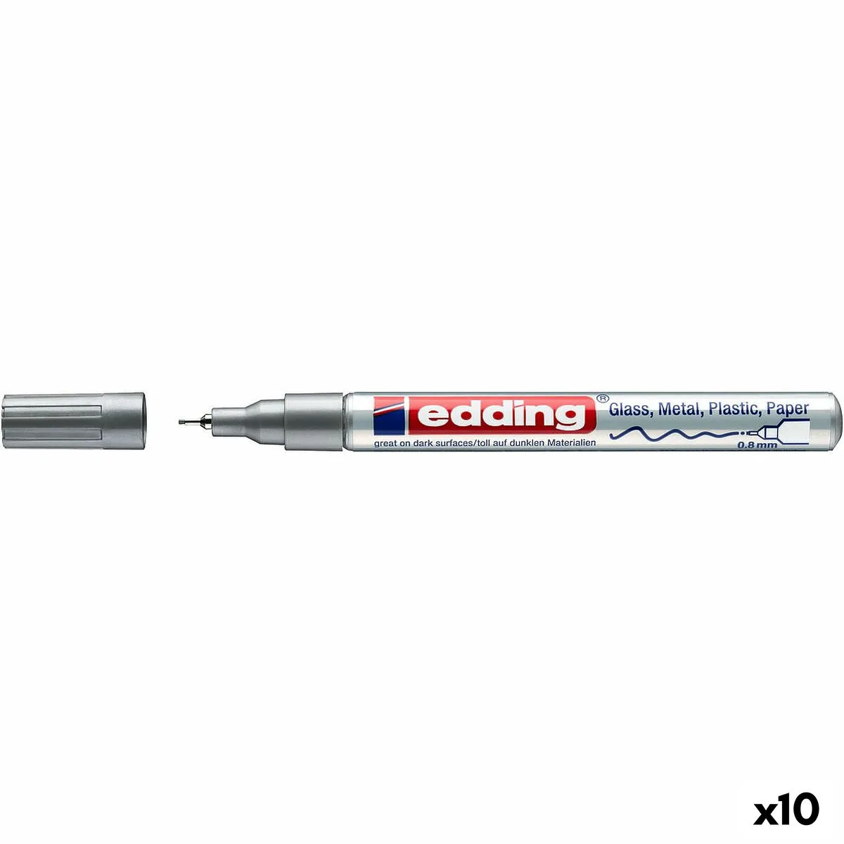 Marqueur permanent edding 780 argente 10 unites s842134848. Diaytar, le compagnon des esprits créatifs et exigeants en quête de produits généraux hors des sentiers battus