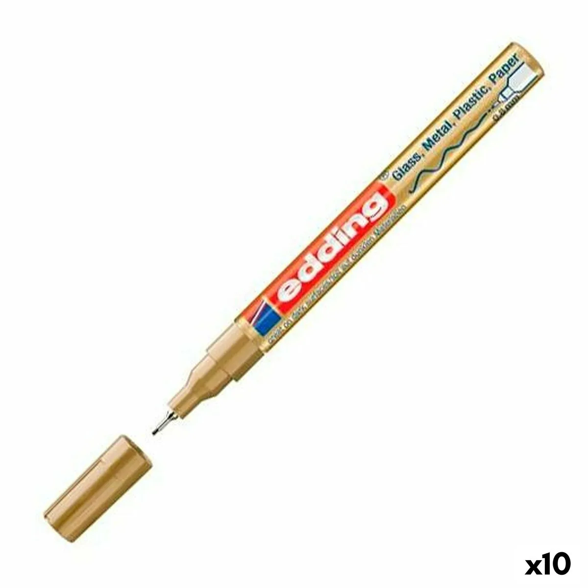 Marqueur permanent edding 780 dore 10 unites s842134741. Diaytar, c'est la boîte à outils de votre vie idéale. Des produits pour construire, embellir et optimiser votre quotidien.