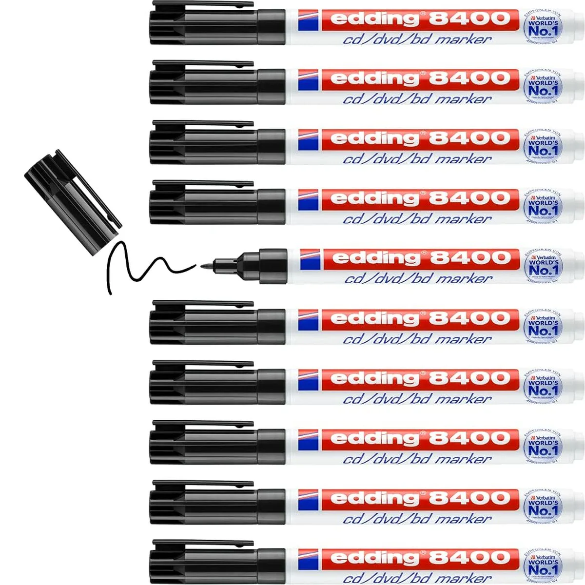 Marqueur permanent edding 8400 noir 10 unites s842136438. Bienvenue chez Diaytar, où nous croyons que le meilleur produit est celui qui vous trouve, et non l'inverse.