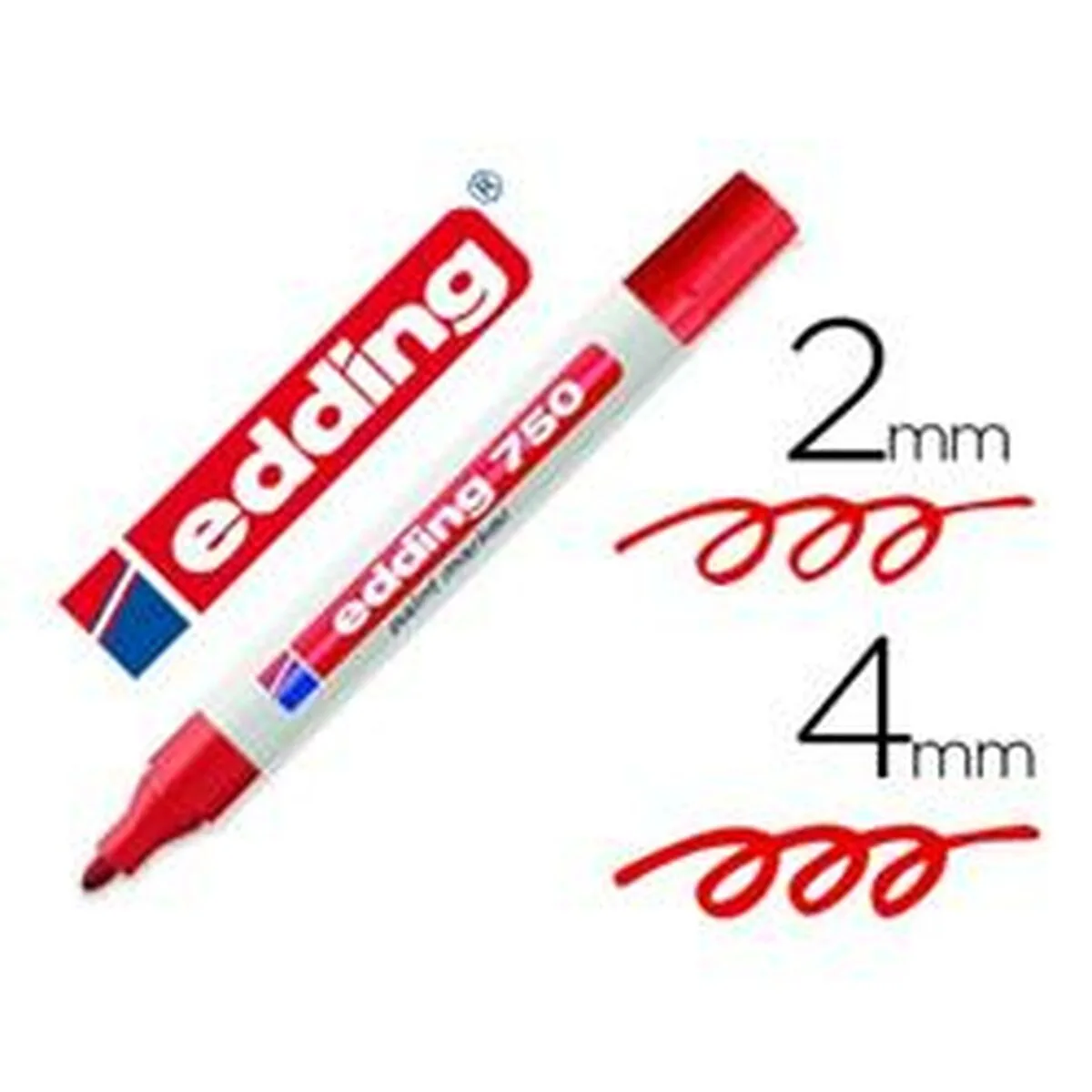 Marqueur permanent edding rouge 2 4 mm 10 unites s843234240. La qualité Diaytar : un engagement, une promesse, une satisfaction garantie.