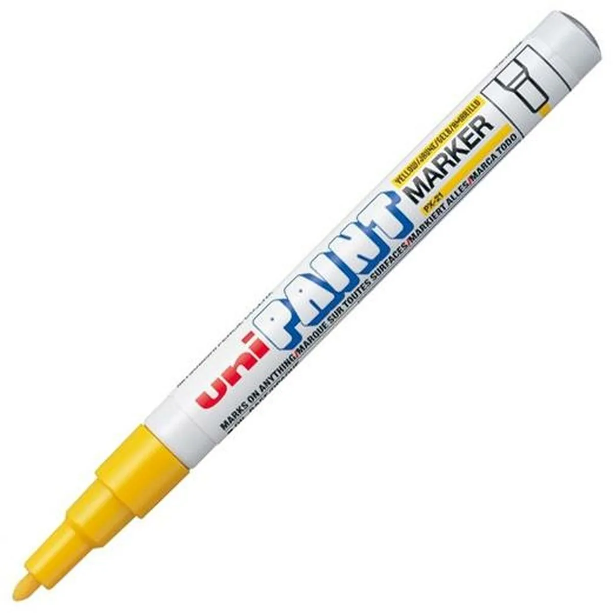 Marqueur permanent uni ball paint px 21l jaune 12 pieces s841926887. Diaytar, c'est l'évidence : une plateforme simple, des produits beaux, une expérience fluide. Le trio gagnant.