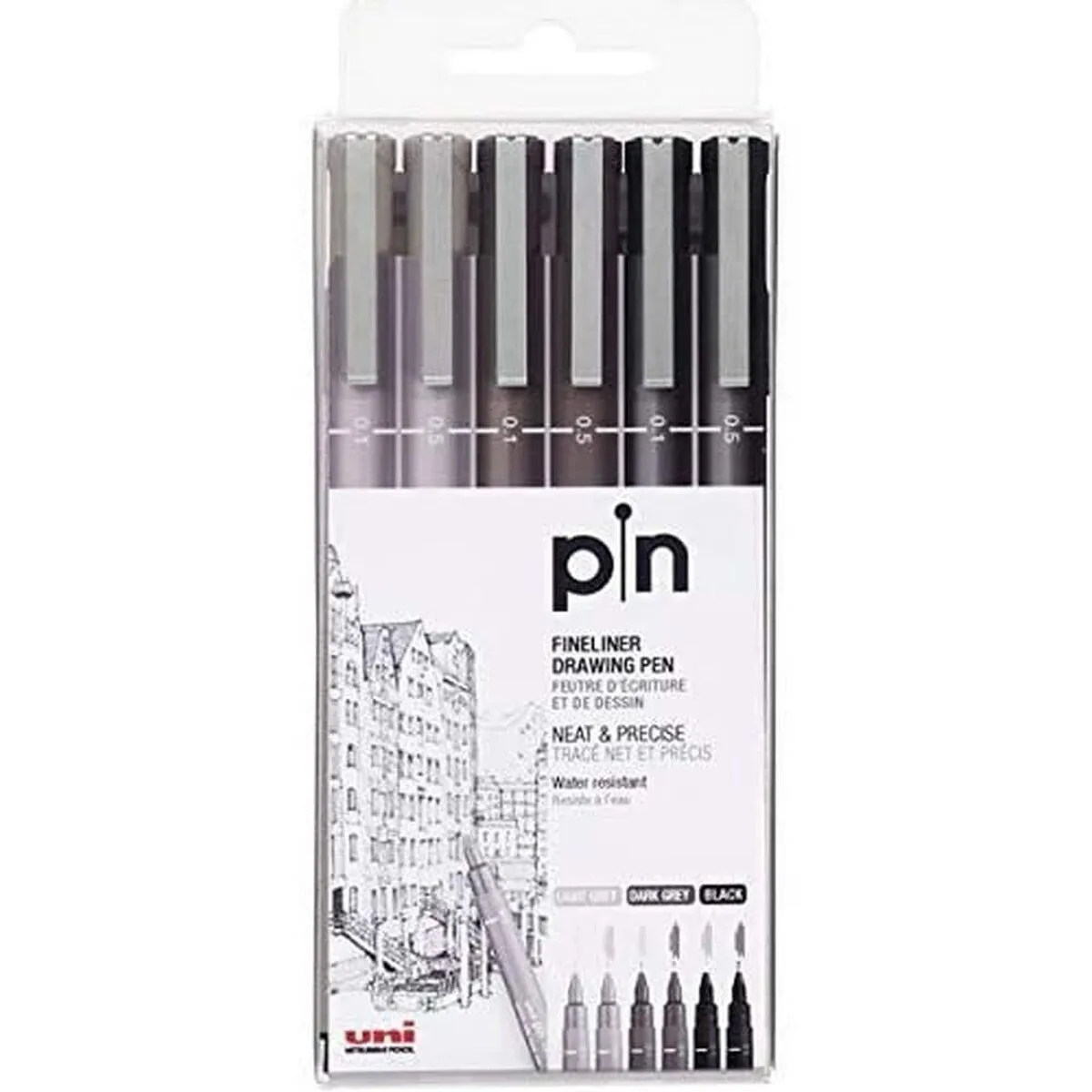 Marqueur permanent uni ball pin 200 s noir gris multicouleur 6 pieces s841907210. Plongez dans l'univers Diaytar, votre référence pour des produits du quotidien, high-tech et déco, tous porteurs de tendances