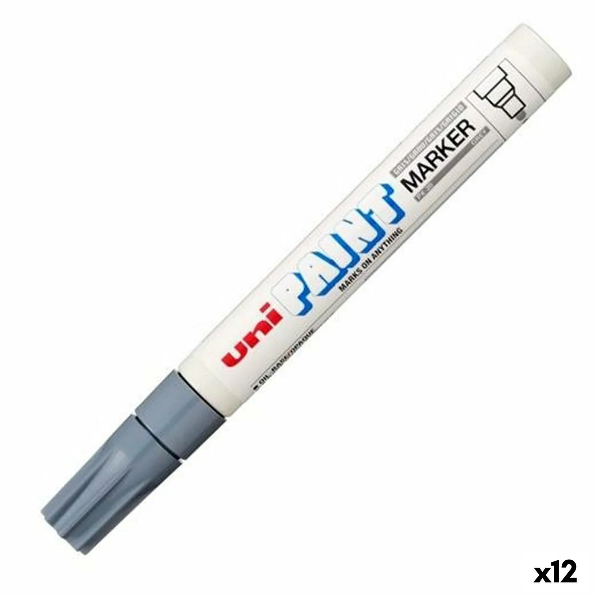 Marqueur permanent uni ball px 20 gris 12 unites s842524844. Diaytar, c'est votre conseiller shopping personnel, toujours à l'affût des pépites qui correspondent à votre style de vie.