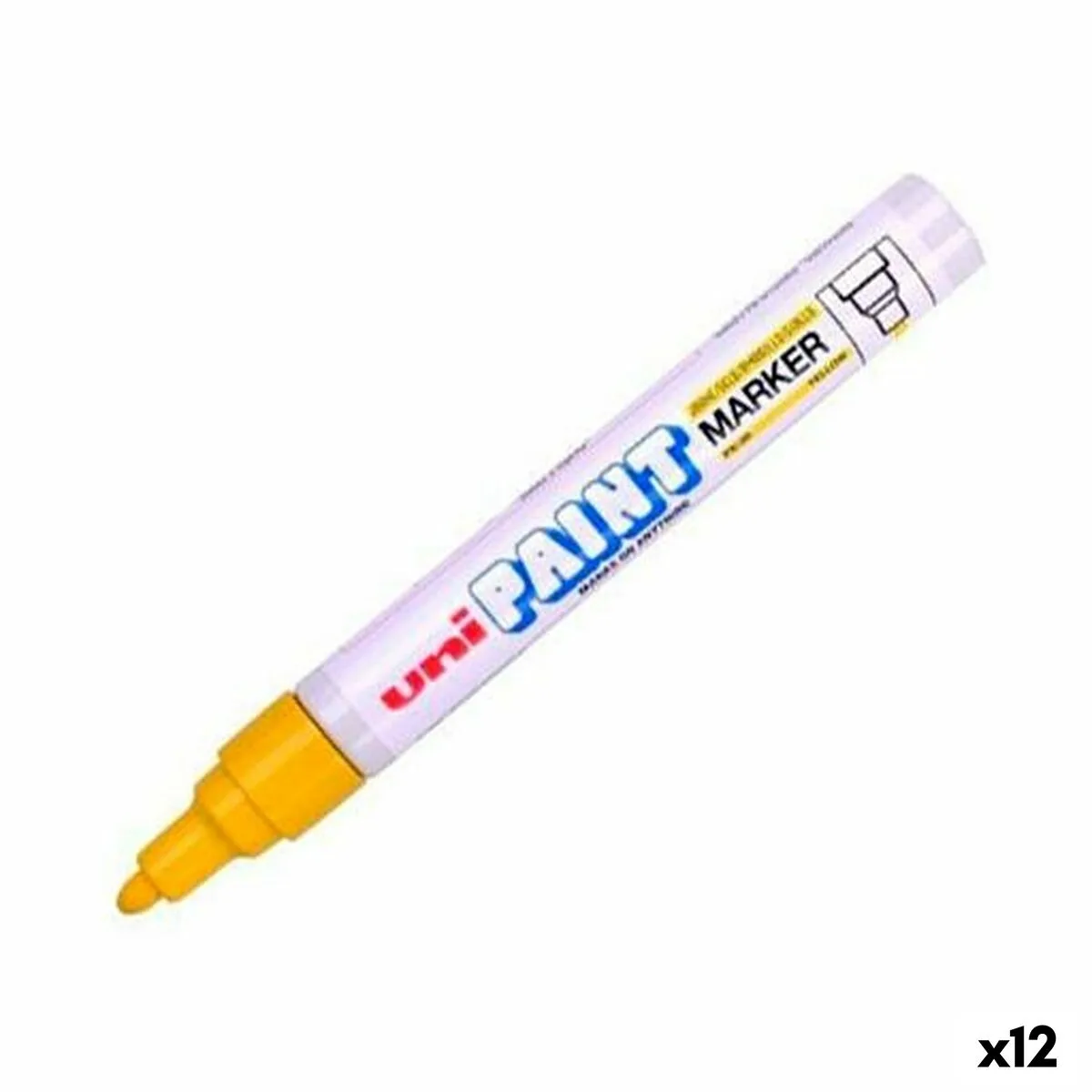 Marqueur permanent uni ball px 20 jaune 2 8 mm 12 unites s842523875. Diaytar, c'est le grand ménage de printemps dans vos habitudes shopping : on garde l'essentiel, on jette le superflu.