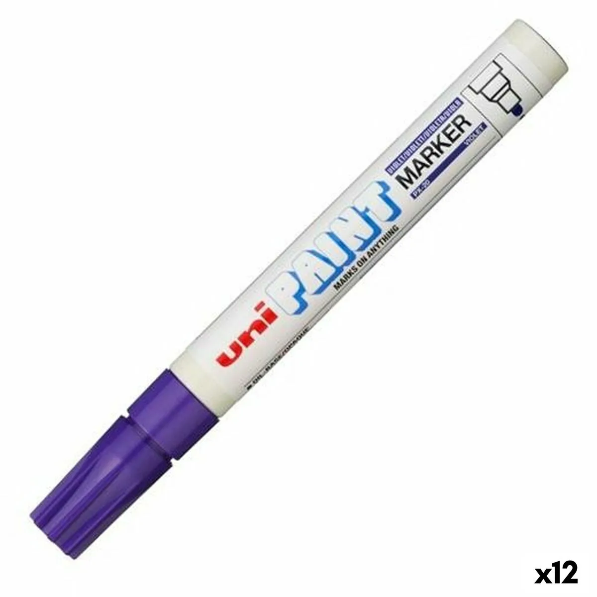 Marqueur permanent uni ball px 20 violet 12 unites s842524419. Bienvenue dans l'ère du shopping conscient. Diaytar privilégie des produits avec une éthique et un impact positif.