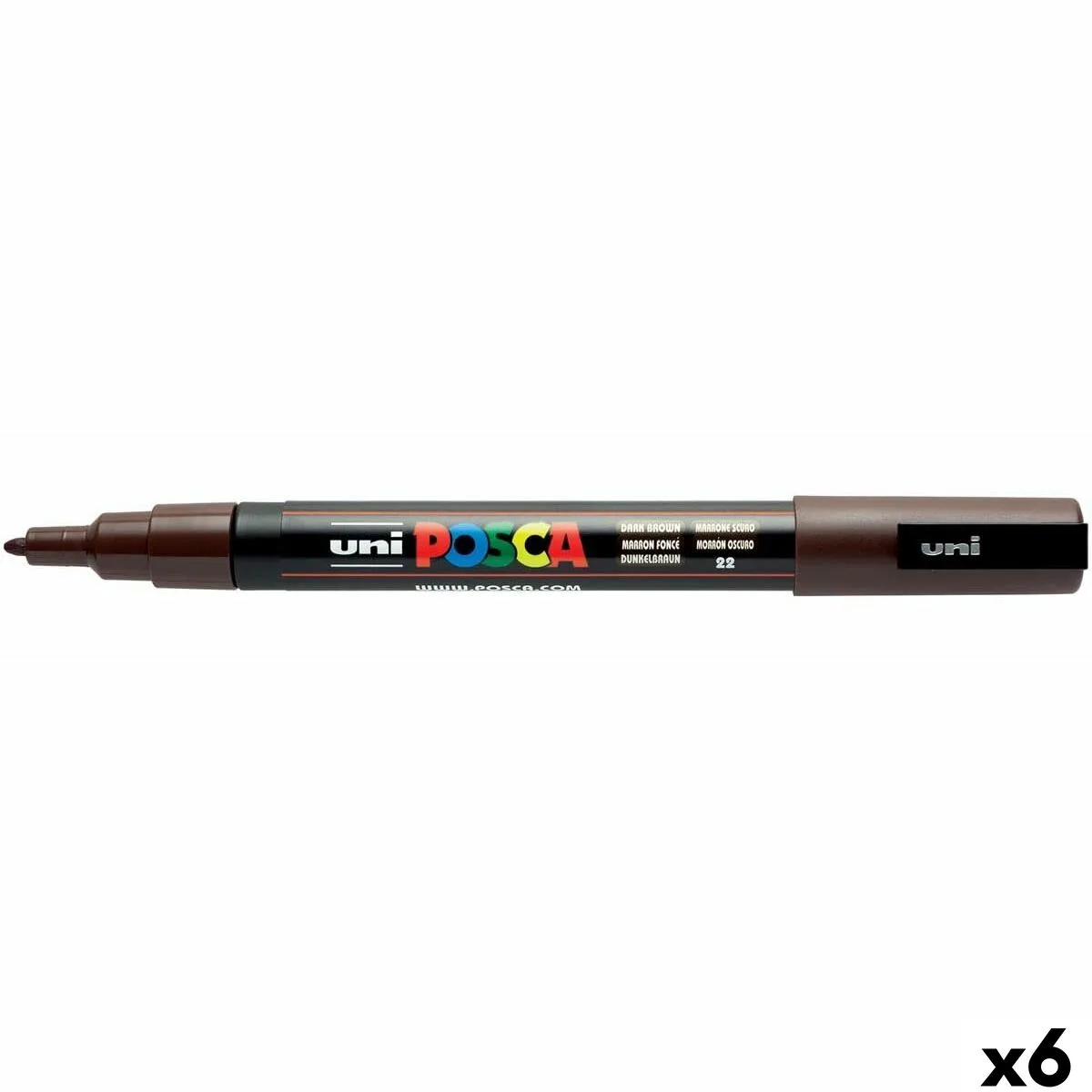 Marqueur posca pc 3m brun fonce 6 unites s844055284. Diaytar, c'est la vitrine ultime des produits qui comptent vraiment, ceux qui simplifient et embellissent existant.